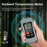 Maxbell Digital Moisture Meter Pin Type Water Leak Tester for Wood Firewood