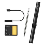 Maxbell Soldering Iron Station Kits Lightweight for Desoldering Electronic Production Black BC2