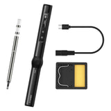Maxbell Soldering Iron Station Kits Lightweight for Desoldering Electronic Production Black BC2