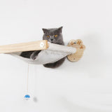 Maxbell wall Mounted Hammock Wooden indoor House Climbing Cat Climbing Frame