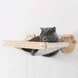 Maxbell wall Mounted Hammock Wooden indoor House Climbing Cat Climbing Frame