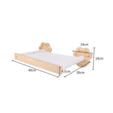 Maxbell wall Mounted Hammock Wooden indoor House Climbing Cat Climbing Frame