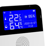 Maxbell Temperature Humidity Meter Versatile for Warehouses Animal Husbandry Freezer with probe
