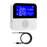 Maxbell Temperature Humidity Meter Versatile for Warehouses Animal Husbandry Freezer with probe