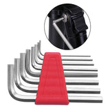Maxbell 8Pcs Hex Key Set for Electrical Engineering Household DIY Furniture Assembly