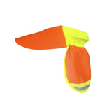 Maxbell Hard Hat Sun Shade Breathable Wide Brim with Reflective Strip Hard Hat Visor Orange