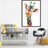 Maxbell 5D DIY Diamond Painting Animal Embroidery Art Craft For Home Decor Giraffe