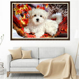 Maxbell 5D DIY Diamond Painting Animal Embroidery Art Craft For Home Decor Dog