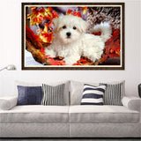 Maxbell 5D DIY Diamond Painting Animal Embroidery Art Craft For Home Decor Dog