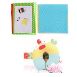 Maxbell DIY Cotton Needle Felting Kit For Neck Pillow Patchwork Stitching Supplies