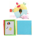 Maxbell DIY Cotton Needle Felting Kit For Neck Pillow Patchwork Stitching Supplies