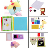 Maxbell DIY Cotton Needle Felting Kit For Neck Pillow Patchwork Stitching Supplies
