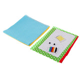 Maxbell DIY Cotton Needle Felting Kit For Neck Pillow Patchwork Stitching Supplies