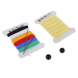 Maxbell DIY Cotton Needle Felting Kit For Neck Pillow Patchwork Stitching Supplies