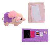 Maxbell DIY Handmade Felt Crafts Doll Kit For Animal Pig Making Patchwork Sewing