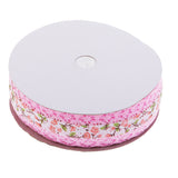 Maxbell Vintage Lace Trim Printed Embroidery Lace Ribbon For Sewing Craft Pink 2