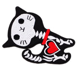 Max Cute Cartoon Patches Sew Iron on Transfer Embroidery Chapter Cat