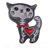 Max Cute Cartoon Patches Sew Iron on Transfer Embroidery Chapter Cat