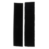 Max Stylish Clothes Ornament Long Strip Cloth Chapter for Sports Jackets  Black