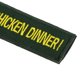 Max Stylish Clothes Ornament Long Strip Cloth Chapter for Sports Jackets  Green