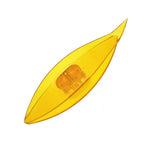 Max Plastic Shuttle Tatting For Lacemaking Hand Lace Craft Tool Yellow