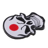 Max Flag Embroidery Patch Skull Patch Emblem Military Badge Armband Japan Flag