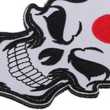 Max Flag Embroidery Patch Skull Patch Emblem Military Badge Armband Japan Flag