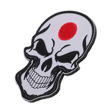 Max Flag Embroidery Patch Skull Patch Emblem Military Badge Armband Japan Flag