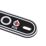 Max Luminous Blood Type Patches Sewing Applique Patches Black White Luminous O