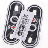 Max Luminous Blood Type Patches Sewing Applique Patches Black White Luminous O