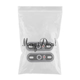 Max Luminous Blood Type Patches Sewing Applique Patches Black White Luminous O