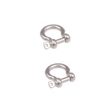 Max Silver horseshoe Shape Stainless steel buckle for Luggage Bag Chain  8mm