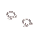 Max Silver horseshoe Shape Stainless steel buckle for Luggage Bag Chain  8mm