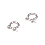 Max Silver horseshoe Shape Stainless steel buckle for Luggage Bag Chain  8mm