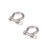 Max Silver horseshoe Shape Stainless steel buckle for Luggage Bag Chain  10mm