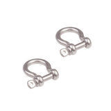 Max Silver horseshoe Shape Stainless steel buckle for Luggage Bag Chain  10mm