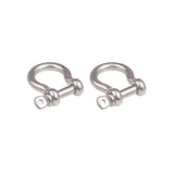 Max Silver horseshoe Shape Stainless steel buckle for Luggage Bag Chain  10mm