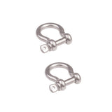 Max Silver horseshoe Shape Stainless steel buckle for Luggage Bag Chain  10mm