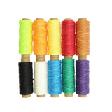 Max 10 Pieces 50m Wax Cotton Thread DIY Accessories Hand Sewing Wax Line 122#