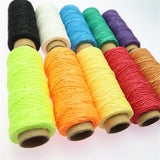 Max 10 Pieces 50m Wax Cotton Thread DIY Accessories Hand Sewing Wax Line 122#