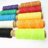 Max 10 Pieces 50m Wax Cotton Thread DIY Accessories Hand Sewing Wax Line 122#