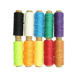 Max 10 Pieces 50m Wax Cotton Thread DIY Accessories Hand Sewing Wax Line 122#
