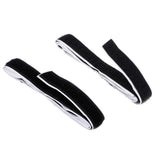 Max 16mm Nylon Sticky Back Self Adhesive Hook Loop Stick On Fastener Tape Black