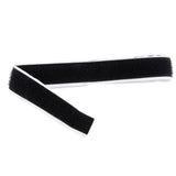 Max 16mm Nylon Sticky Back Self Adhesive Hook Loop Stick On Fastener Tape Black