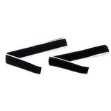 Max 16mm Nylon Sticky Back Self Adhesive Hook Loop Stick On Fastener Tape Black