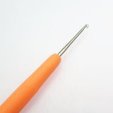 Max Soft Plastic Grip Handle Metal Crochet Hook for Hand Sewing Arts Tool 1.75mm