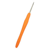 Max Soft Plastic Grip Handle Metal Crochet Hook for Hand Sewing Arts Tool 1.75mm