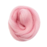 Max Handmade 10g Wool Roving Fibre For Needle Felting Materials Pink 1