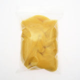 Max Handmade 10g Wool Roving Fibre For Needle Felting Materials Yellow
