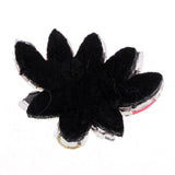 Max Buttterfly Glass Rhinestone Beaded Patch Applique for Clothing Sewing Red